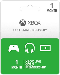 1 Month Xbox Live Membership