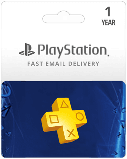 1 Year PlayStation Plus Membership Gift Card