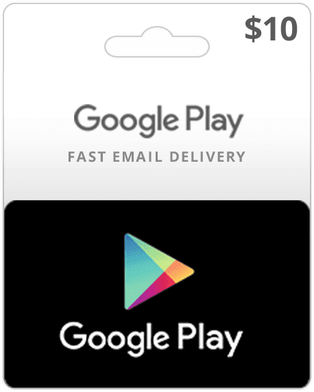 $10 US Google Play Card