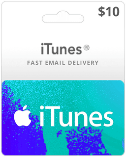 $10 USA iTunes Gift Card