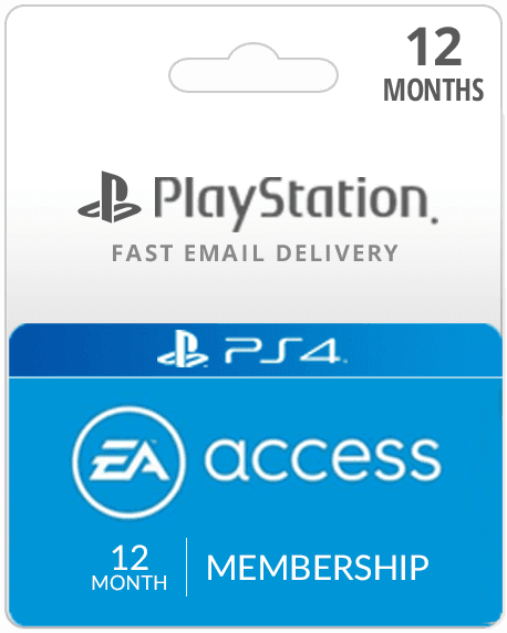 12 Month EA Access Playstation Gift Card