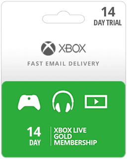 14 Day Trial Xbox Live Membership