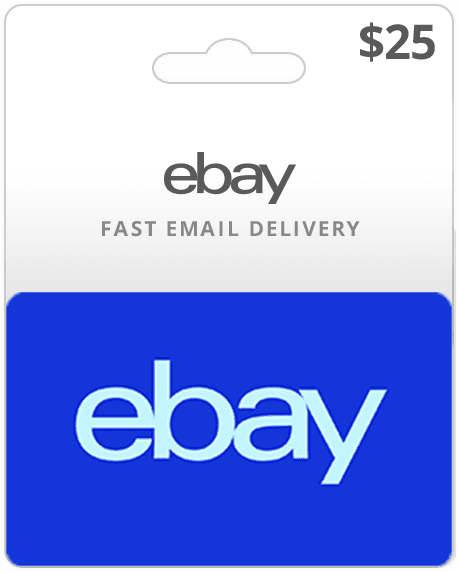 $25 eBay Gift Card - Email Delivery