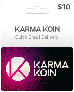 $10 Karma Koin Game Card