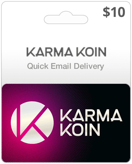 $10 Karma Koin Game Card