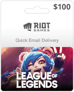 $100 League of Legends Card