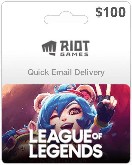 $100 League of Legends Card