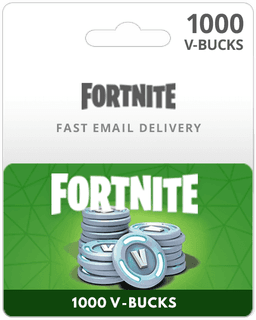 1000 Fortnite V-Bucks Card - Email Delivery