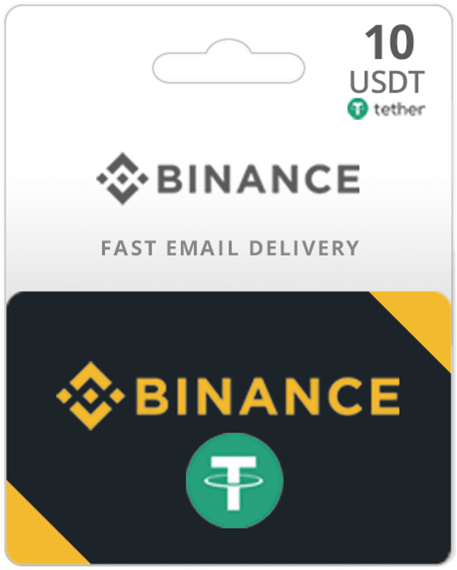 10 USDT Tether Binance Gift Card