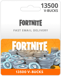 13500 Fortnite V-Bucks Card - Email Delivery