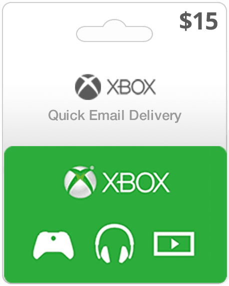 $15 XBOX Live Gift Card