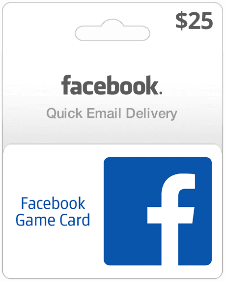 $25 Facebook Gift Card