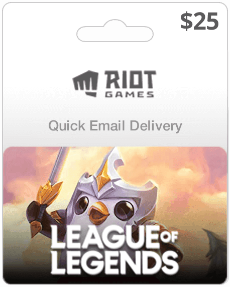 $25 League of Legends Card