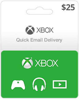 $25 XBOX Live Gift Card