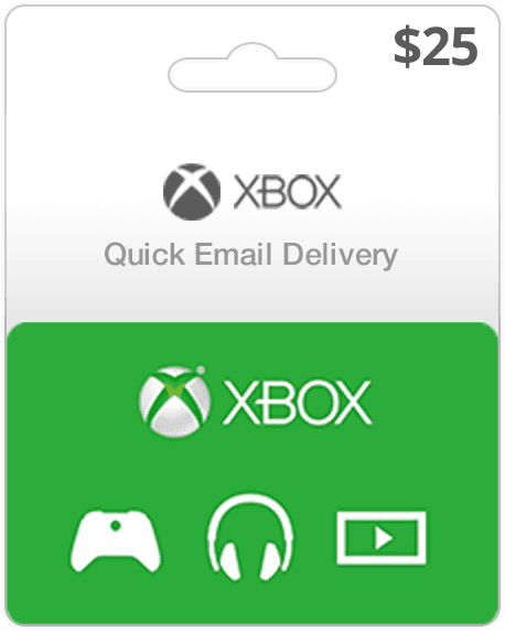 $25 XBOX Live Gift Card