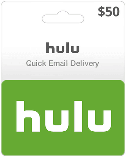 $50 Hulu Gift Card