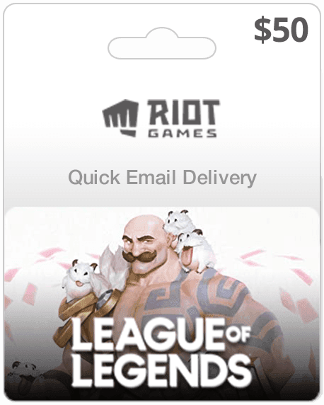 $50 League of Legends Card