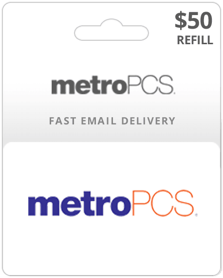 $50 Metro PCS Prepaid
