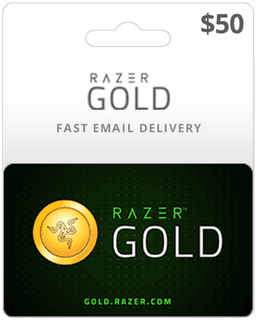 $50 Razer Gold Global Game Card