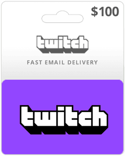 $100 Twitch Gift Cards