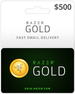 $500 Razer Gold Global Game Card