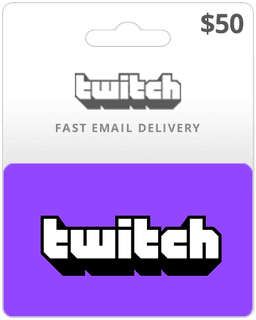 $50 Twitch Gift Cards