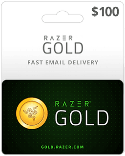 $100 Razer Gold Global Game Card