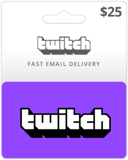 $25 Twitch Gift Cards