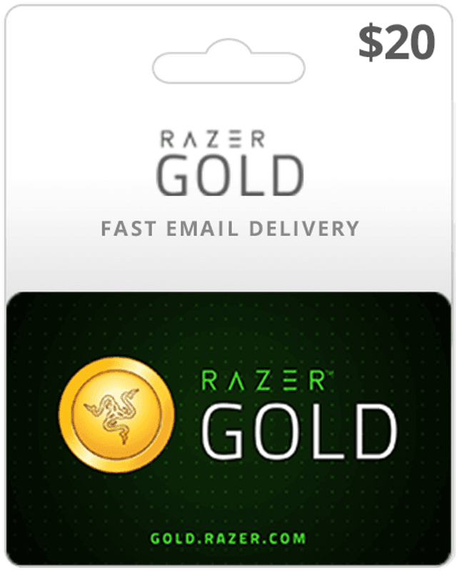$20 Razer Gold Global Game Card