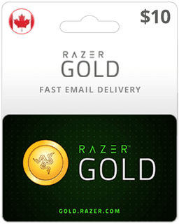 $10 Razer Gold Canada Game Card