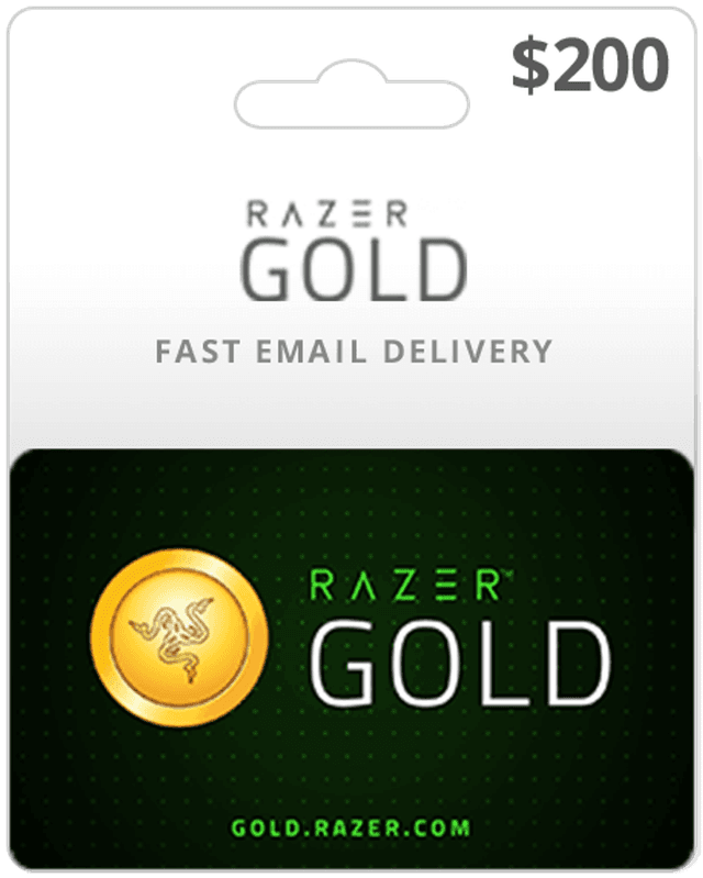 $200 Razer Gold Global Game Card